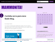 Tablet Screenshot of mammonita.wordpress.com