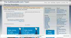 Desktop Screenshot of gulfshoreslife.wordpress.com