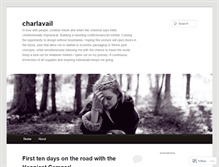 Tablet Screenshot of charlavail.wordpress.com