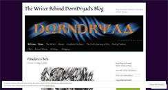 Desktop Screenshot of dorndryad.wordpress.com