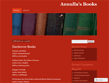 Tablet Screenshot of annulla.wordpress.com