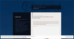 Desktop Screenshot of japannukecrisis.wordpress.com