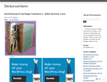 Tablet Screenshot of deckarsamlaren.wordpress.com