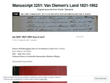 Tablet Screenshot of manuscript3251.wordpress.com