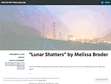 Tablet Screenshot of poetrybytheclueless.wordpress.com