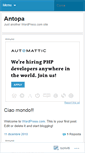Mobile Screenshot of antoniet9.wordpress.com