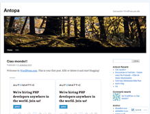 Tablet Screenshot of antoniet9.wordpress.com