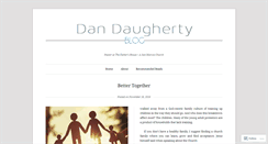 Desktop Screenshot of dandaugherty.wordpress.com