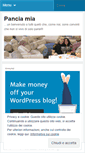 Mobile Screenshot of panciamia.wordpress.com
