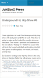 Mobile Screenshot of jukeboxaudio.wordpress.com