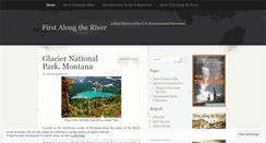 Desktop Screenshot of firstalongtheriver.wordpress.com
