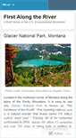 Mobile Screenshot of firstalongtheriver.wordpress.com