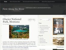 Tablet Screenshot of firstalongtheriver.wordpress.com