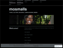 Tablet Screenshot of mosmalls.wordpress.com