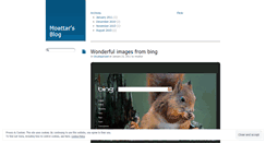 Desktop Screenshot of moattar.wordpress.com