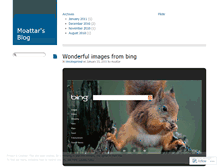 Tablet Screenshot of moattar.wordpress.com