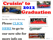 Tablet Screenshot of cruisintograduation.wordpress.com