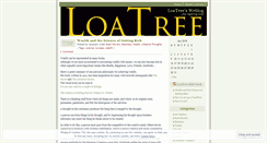 Desktop Screenshot of loatree.wordpress.com