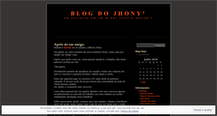 Desktop Screenshot of jhonyfreitas.wordpress.com