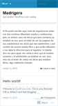 Mobile Screenshot of madrigera.wordpress.com