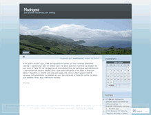 Tablet Screenshot of madrigera.wordpress.com