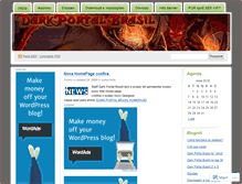 Tablet Screenshot of darkportalbr.wordpress.com