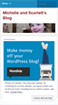 Mobile Screenshot of michelleandscarlett.wordpress.com