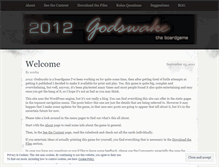 Tablet Screenshot of godswake.wordpress.com