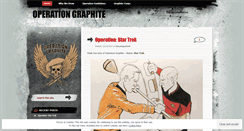 Desktop Screenshot of operationgraphite.wordpress.com