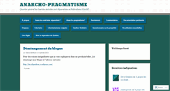 Desktop Screenshot of anarchopragmatisme.wordpress.com