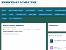 Tablet Screenshot of anarchopragmatisme.wordpress.com