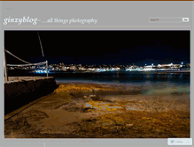 Tablet Screenshot of ginzyblog.wordpress.com