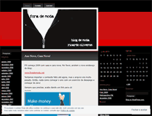 Tablet Screenshot of forademoda.wordpress.com