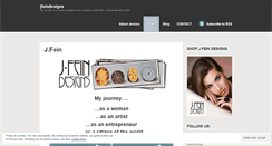 Desktop Screenshot of jfeindesigns.wordpress.com
