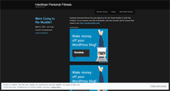 Desktop Screenshot of mhardm23.wordpress.com