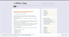 Desktop Screenshot of offset3blog.wordpress.com