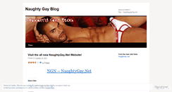 Desktop Screenshot of naughtygayblog.wordpress.com