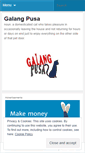 Mobile Screenshot of galangpusa.wordpress.com
