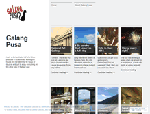 Tablet Screenshot of galangpusa.wordpress.com