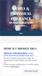 Mobile Screenshot of familymedicalcard.wordpress.com