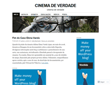 Tablet Screenshot of cinemadeverdade.wordpress.com