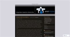 Desktop Screenshot of burkina10.wordpress.com