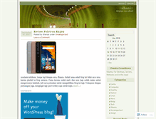Tablet Screenshot of dhanza.wordpress.com