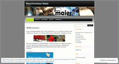 Desktop Screenshot of maiermetall.wordpress.com