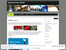 Tablet Screenshot of maiermetall.wordpress.com