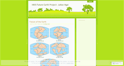 Desktop Screenshot of futureearthproject.wordpress.com