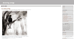 Desktop Screenshot of drawingsongs.wordpress.com