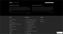 Desktop Screenshot of abigailramirezrivera.wordpress.com