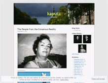 Tablet Screenshot of kaputz.wordpress.com