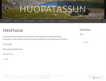 Tablet Screenshot of huopatassun.wordpress.com